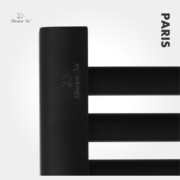 PARIS 500 W Bathroom Ladder Heater | Black