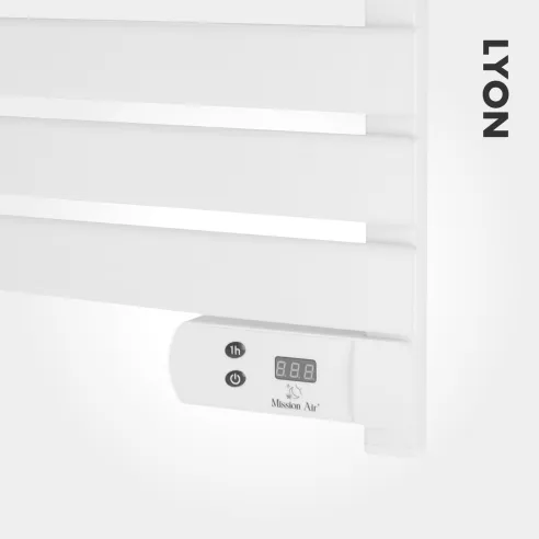 LYON 150 W Bathroom Ladder Heater | White