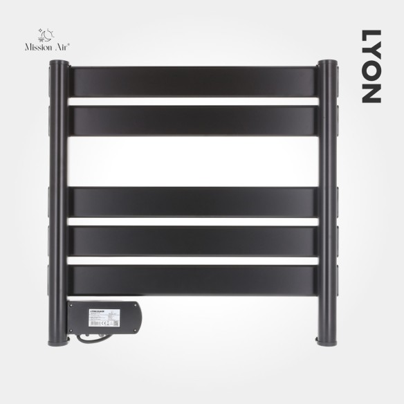 LYON 150 W Bathroom Ladder Heater | Black