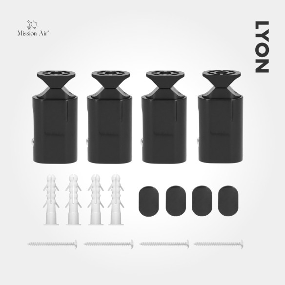 LYON 150 W Bathroom Ladder Heater | Black