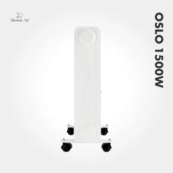 Grzejnik olejowy OSLO 2000 W – widok tyłu urządzenia