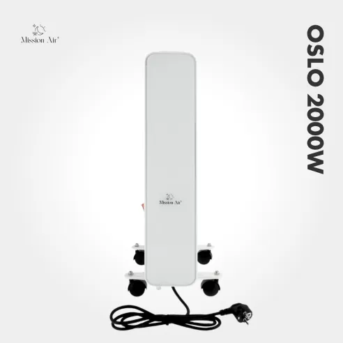 OSLO 2000 W Oil-Filled Radiator | WiFi, Electric, White