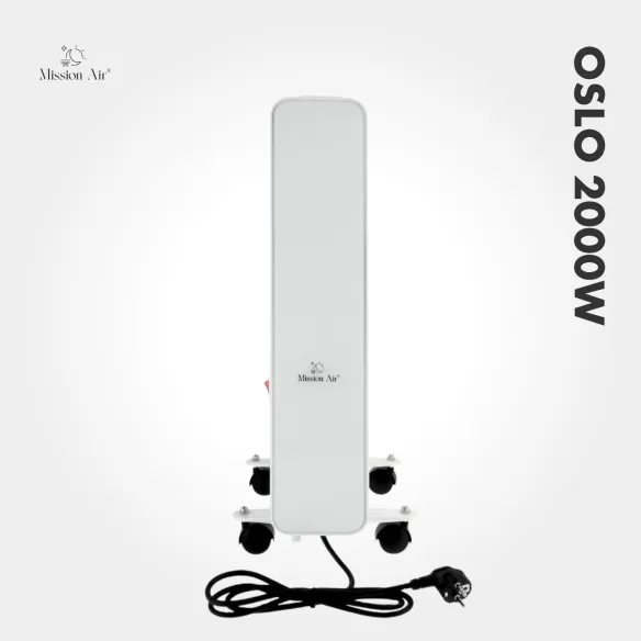 OSLO 2000 W Oil-Filled Radiator | WiFi, Electric, White