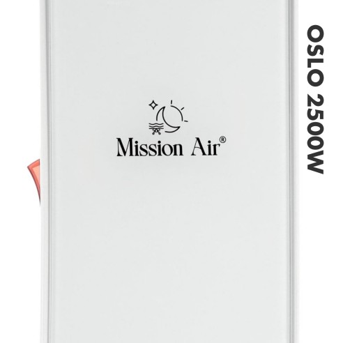 OSLO 2500 W Oil-Filled Radiator | WiFi, Electric, White