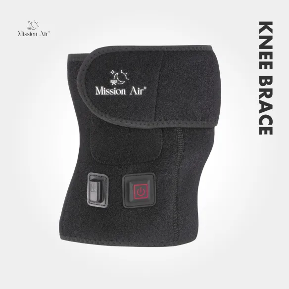 Opaska grzewcza na kolano E-KNEE BRACE przód