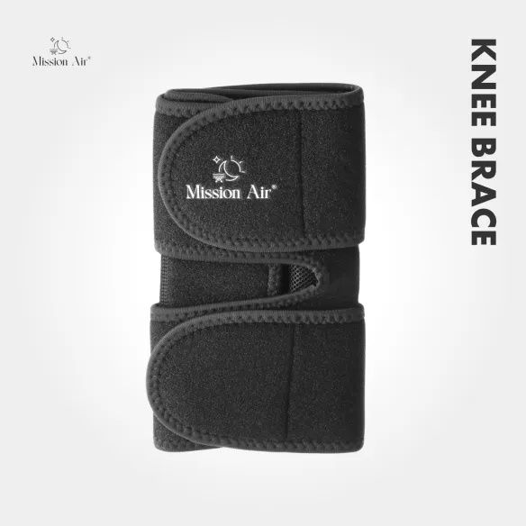 Podgrzewana opaska E-KNEE BRACE zapięcie