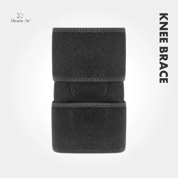 Opaska grzewcza na kolano E-KNEE BRACE tył