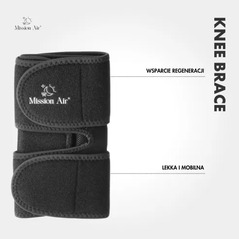 Opaska grzewcza E-KNEE BRACE detal