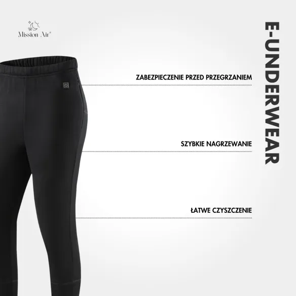 E-UNDERWEAR WOMAN Heated Thermal Underwear | USB Powered