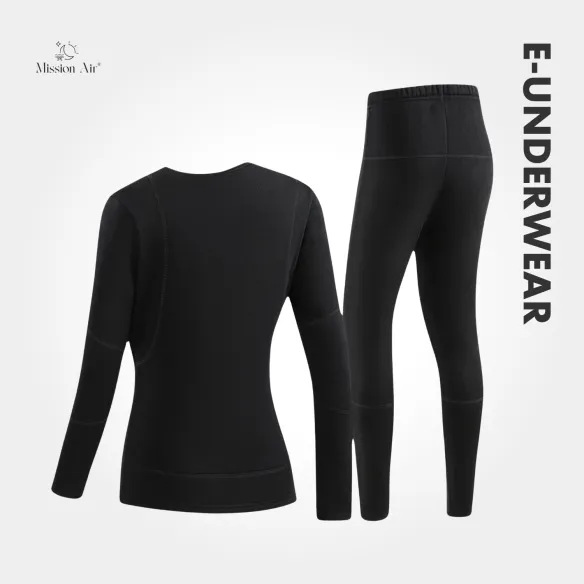 E-UNDERWEAR WOMAN Heated Thermal Underwear | USB Powered