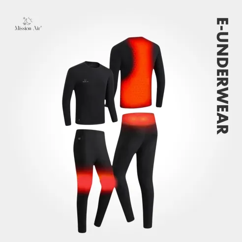 E-UNDERWEAR MAN Heated Thermal Underwear | USB Powered