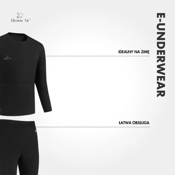 E-UNDERWEAR MAN Heated Thermal Underwear | USB Powered