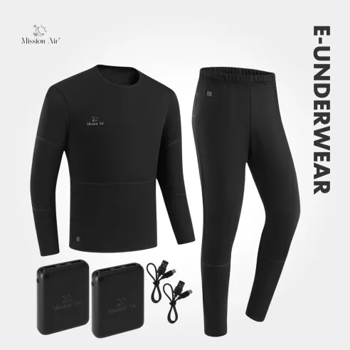 E-UNDERWEAR MAN Heated Thermal Underwear | USB Powered