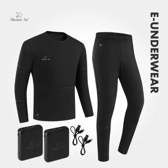 E-UNDERWEAR MAN Heated Thermal Underwear | USB Powered