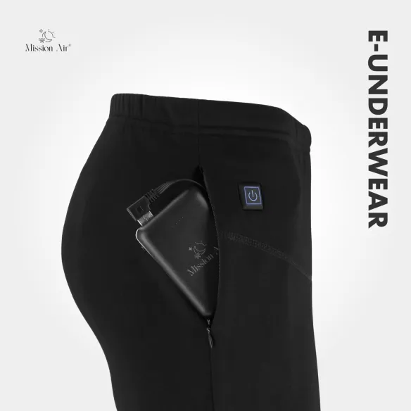 E-UNDERWEAR MAN Heated Thermal Underwear | USB Powered