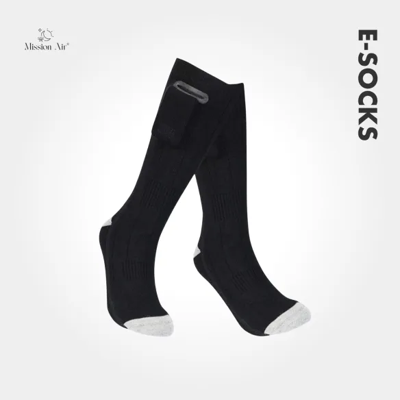 E-SOCKS Heated Winter Socks | USB, Up to –10 °C, Unisex