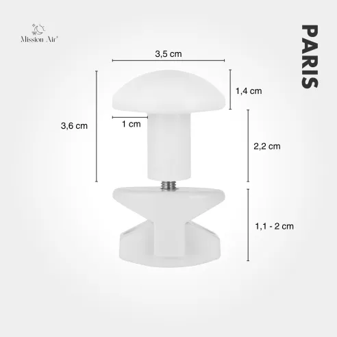 Hook Hanger for Ladder Heater | Set of 2, White