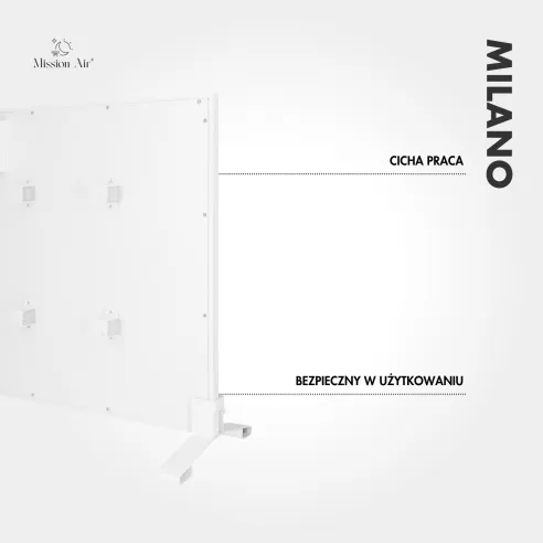 MILANO 350 W Infrared Heater | WiFi, IR, White