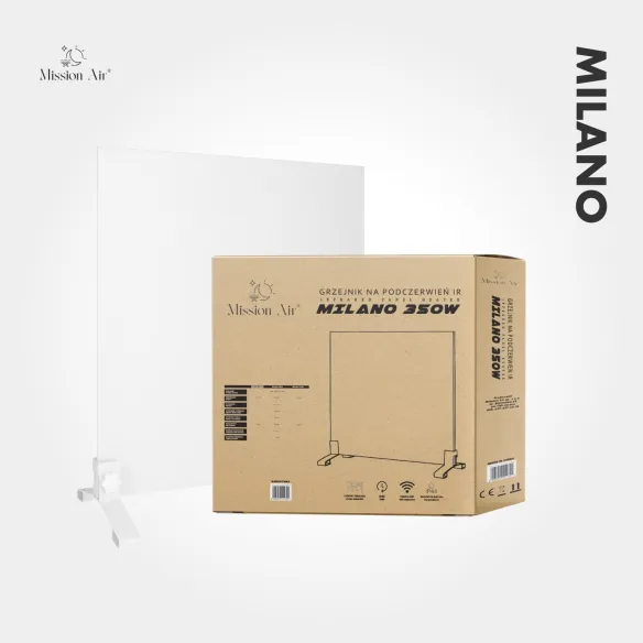 MILANO 350 W Infrared Heater | WiFi, IR, White