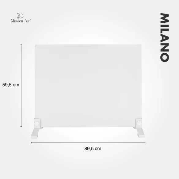 Grzejnik na podczerwień MILANO 540 W front