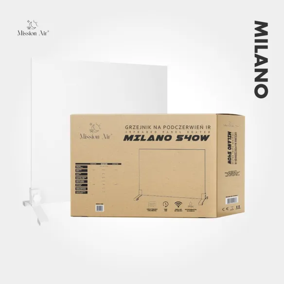 Opakowanie grzejnik na podczerwień MILANO 540 W