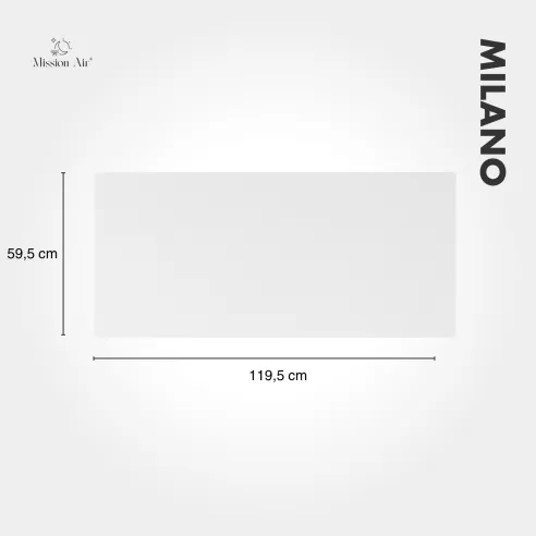 Grzejnik na podczerwień MILANO 700 W front