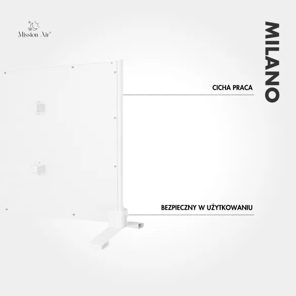 MILANO 700 W Infrared Heater | WiFi, IR, White