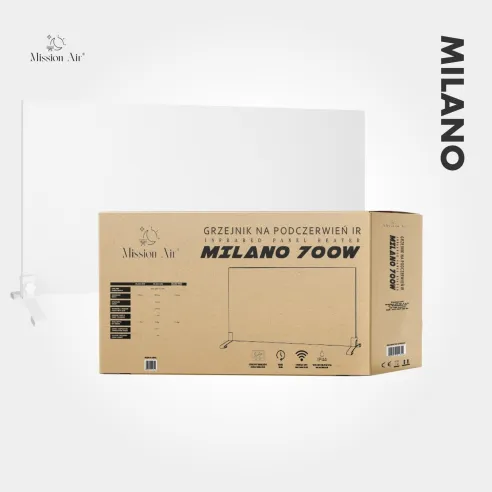 Opakowanie grzejnik na podczerwień MILANO 700 W
