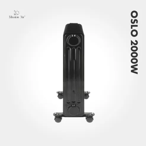 OSLO 2000 W Oil-Filled Radiator | WiFi, Electric, Black