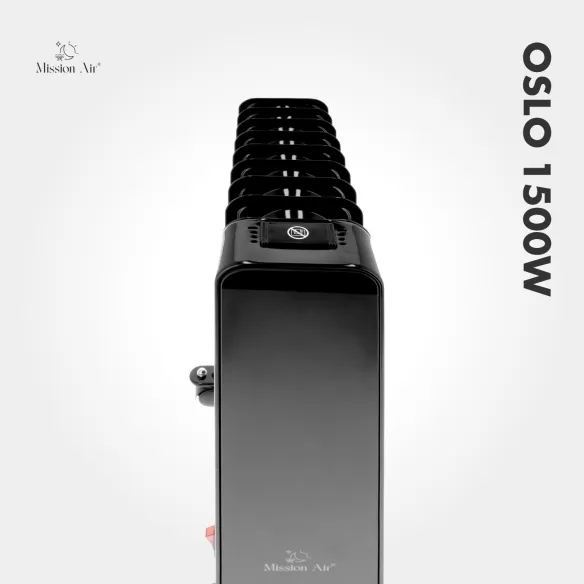 Górna część grzejnika olejowego OSLO 1500 W