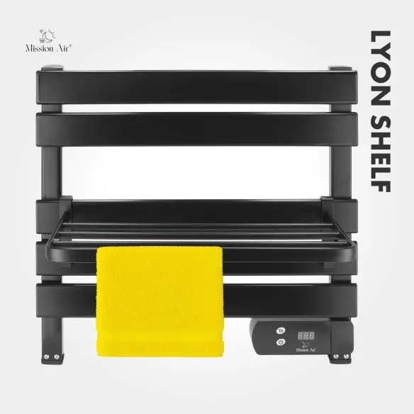 Shelf for LYON Bathroom Heater | Black