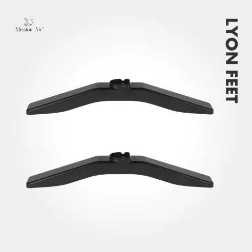 Feet for LYON Bathroom Heater | Mounting Kit, Black