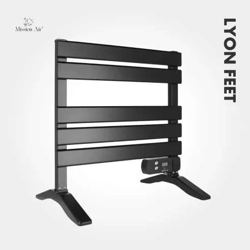 Feet for LYON Bathroom Heater | Mounting Kit, Black