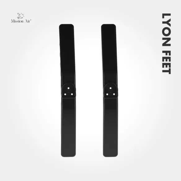 Nóżki do grzejnika LYON – elementy zestawu