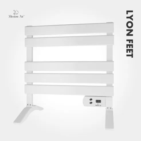 Feet for LYON Bathroom Heater | Mounting Kit, White