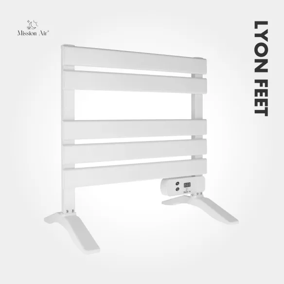 Feet for LYON Bathroom Heater | Mounting Kit, White