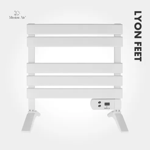 Feet for LYON Bathroom Heater | Mounting Kit, White