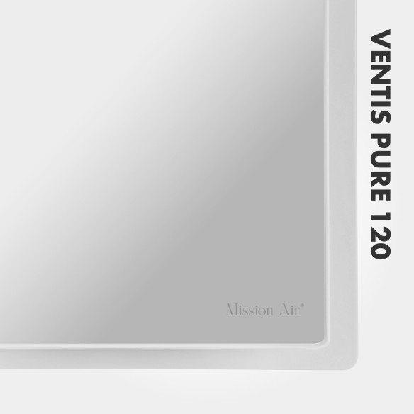 VENTIS PURE 120 mm Bathroom Fan | Quiet, With Backdraft Shutter, White