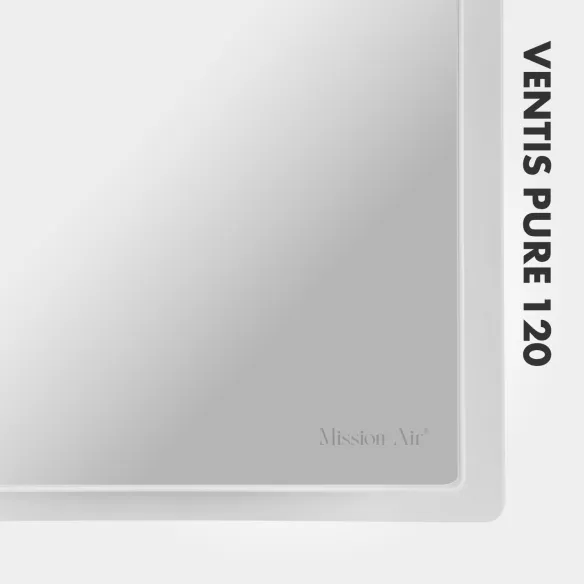 Wentylator łazienkowy VENTIS PURE 120 mm | Z klapką zwrotną, Biały