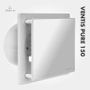 VENTIS PURE 150 mm Bathroom Fan | Quiet, With Backdraft Shutter, White