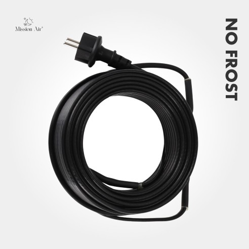 NO FROST Heating Cable with Thermostat | For Pipes & Installations in Winter