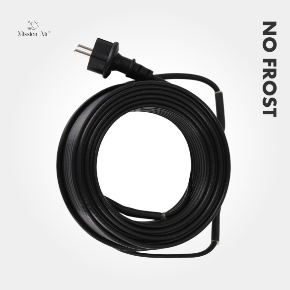 NO FROST Heating Cable with Thermostat | For Pipes & Installations in Winter