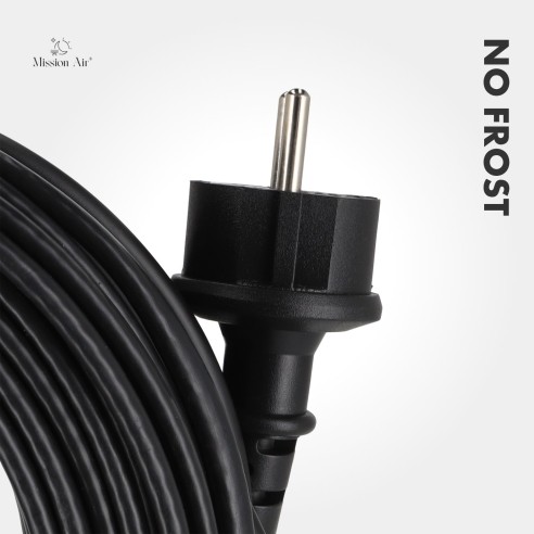 NO FROST Heating Cable with Thermostat | For Pipes & Installations in Winter