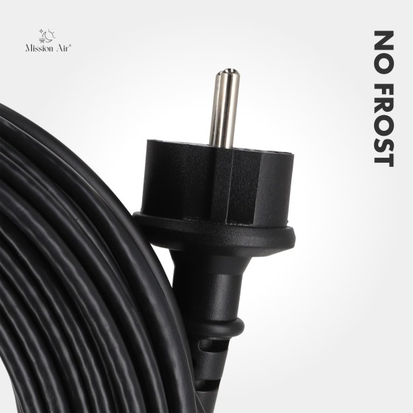 NO FROST Heating Cable with Thermostat | For Pipes & Installations in Winter
