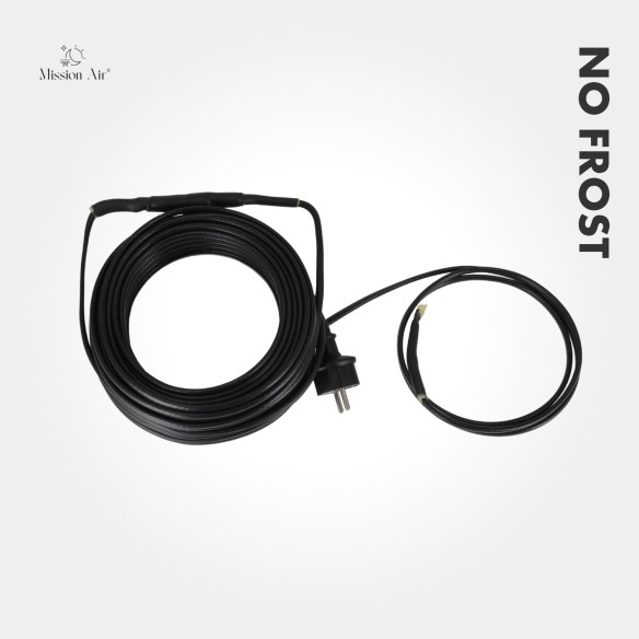 NO FROST Heating Cable with Thermostat | For Pipes & Installations in Winter
