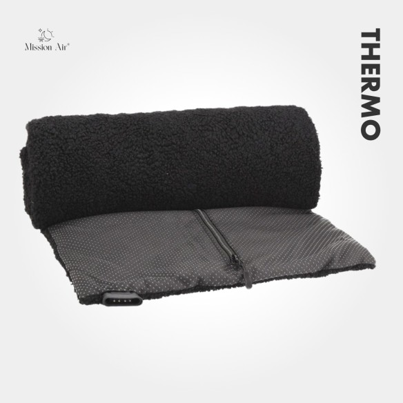 Elektryczna mata grzewcza THERMO 40×120 cm | Na krzesło, USB