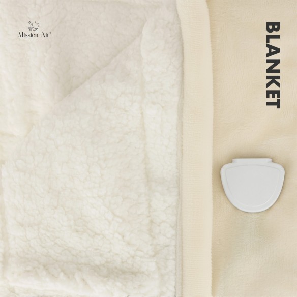 BLANKET 150 × 180 cm Heated Blanket | Electric, 3 Modes