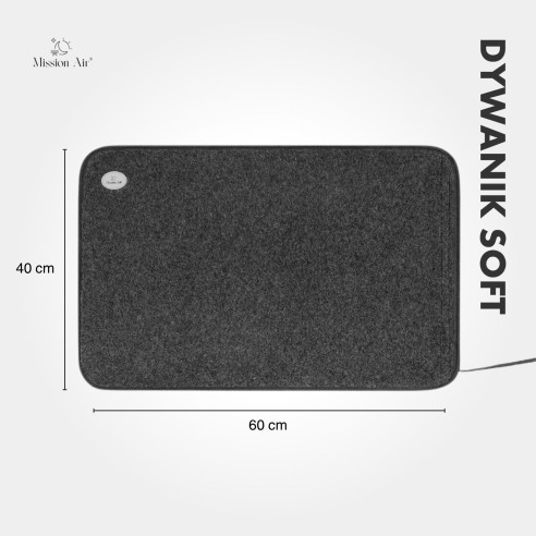 SOFT 60 × 40 cm Heated Floor Mat | Electric