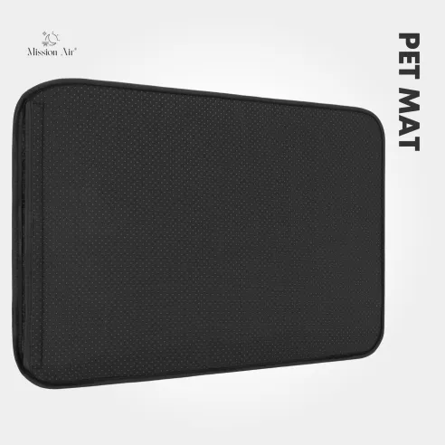 PetMat 60 × 40 cm Heated Pet Mat | Electric, For Dogs & Cats, Grey