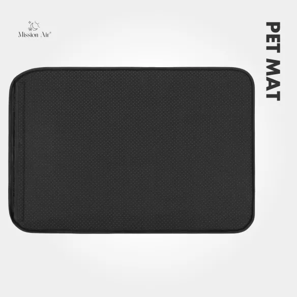 Mata grzewcza PetMat 60×40 cm szara grubość i wykończenie